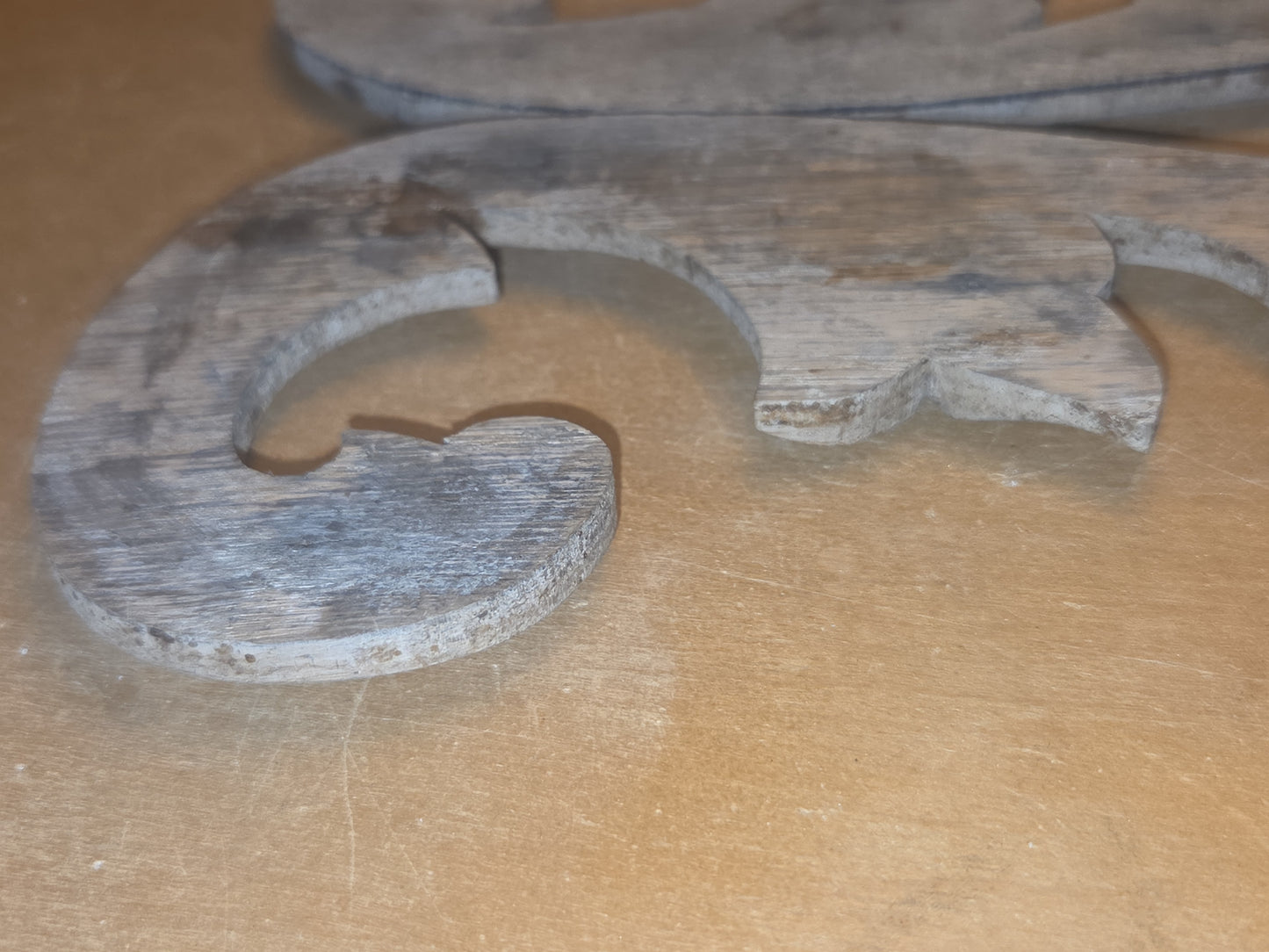 Antique Wooden Furniture Applique Set of 2 AS IS (Copy)