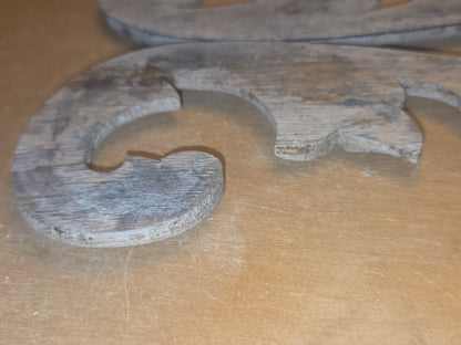 Antique Wooden Furniture Applique Set of 2 AS IS (Copy)