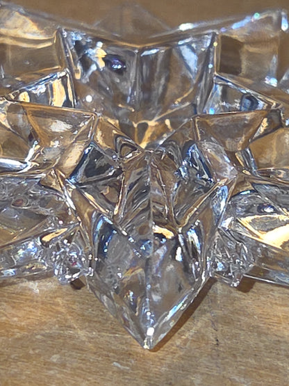 Vintage Waterford Marquis Crystal Annual Ornament 2004 Snowflake Star with Box