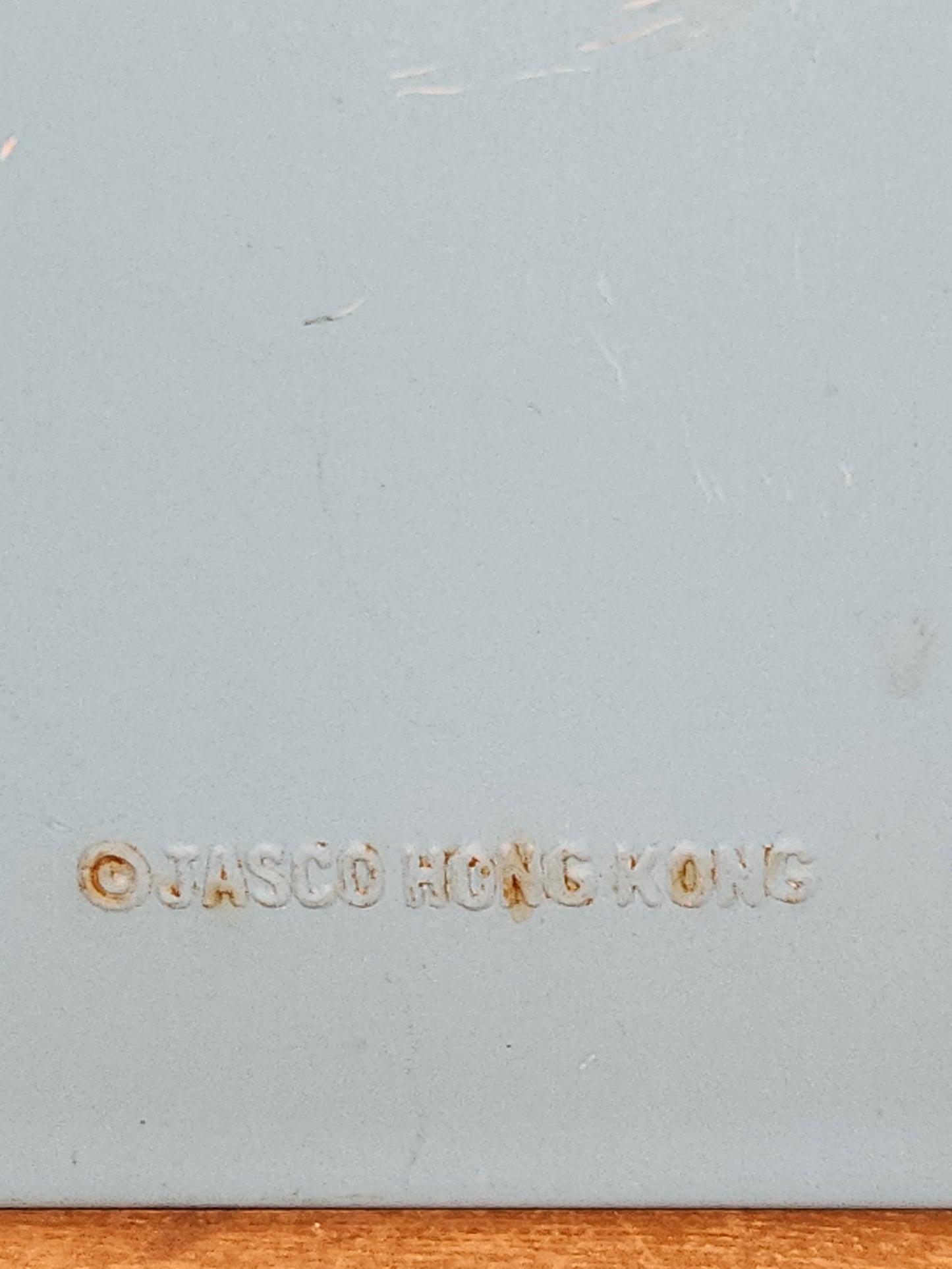 Vintage Jasco Metal Tin Matchbox Holder Wall Mount with Snowy Barn Scene mb89