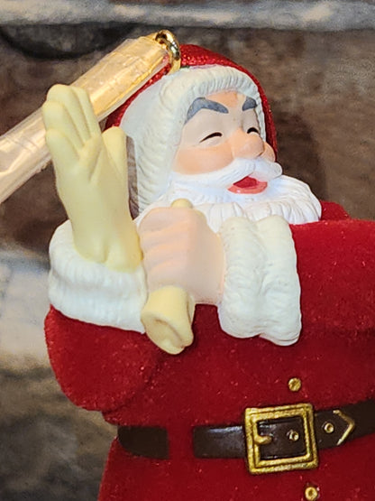 Vintage Hallmark Keepsake Ornament Twas the Night Before Christmas Clement C. Moore 2001 ho801
