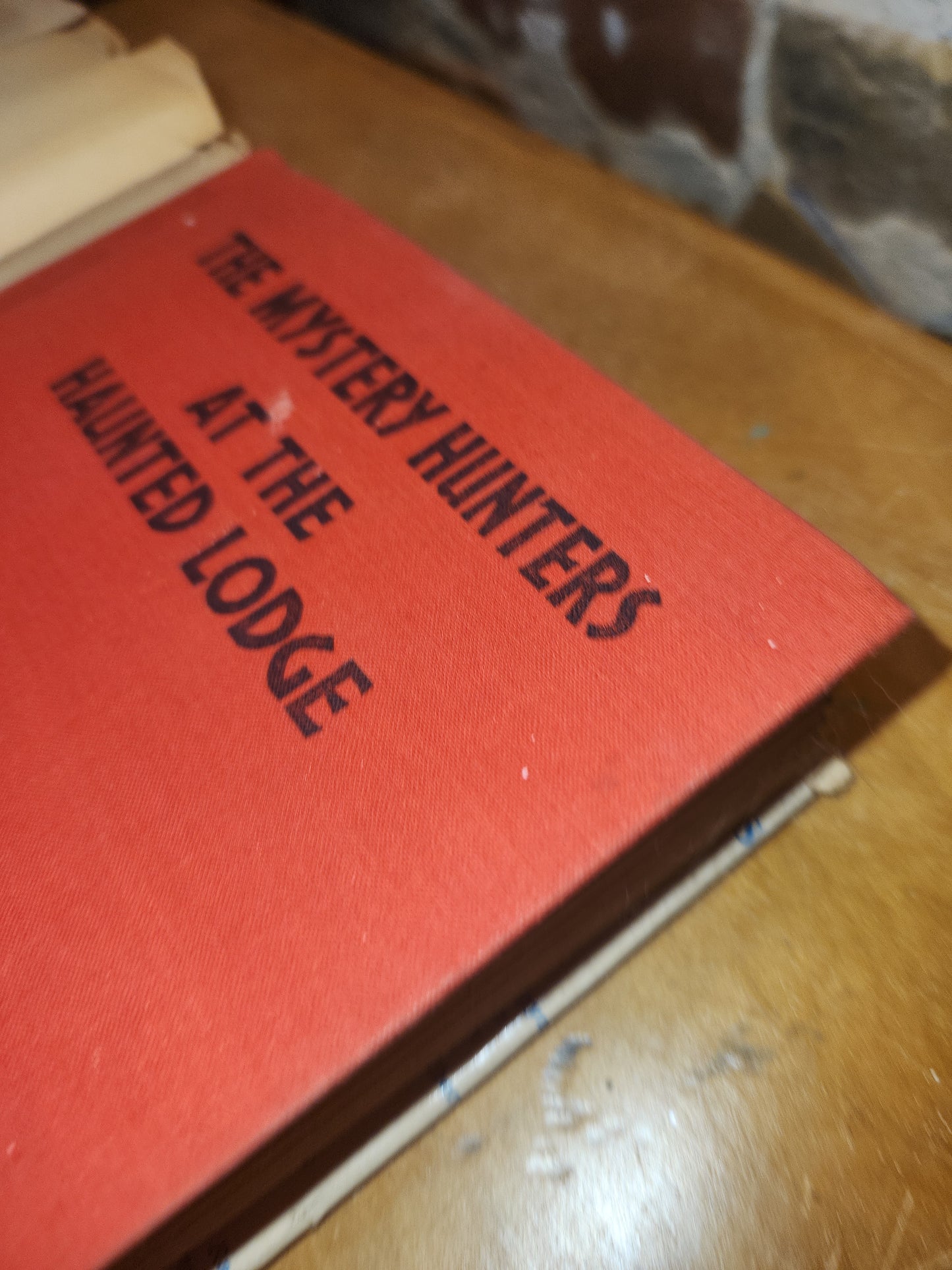 Vintage Hardcover Books Mystery Hunters At Old Frontier AND At The Haunted Lodge Capwell Wyckoff Saalfield Publishing Company 1934 vb99