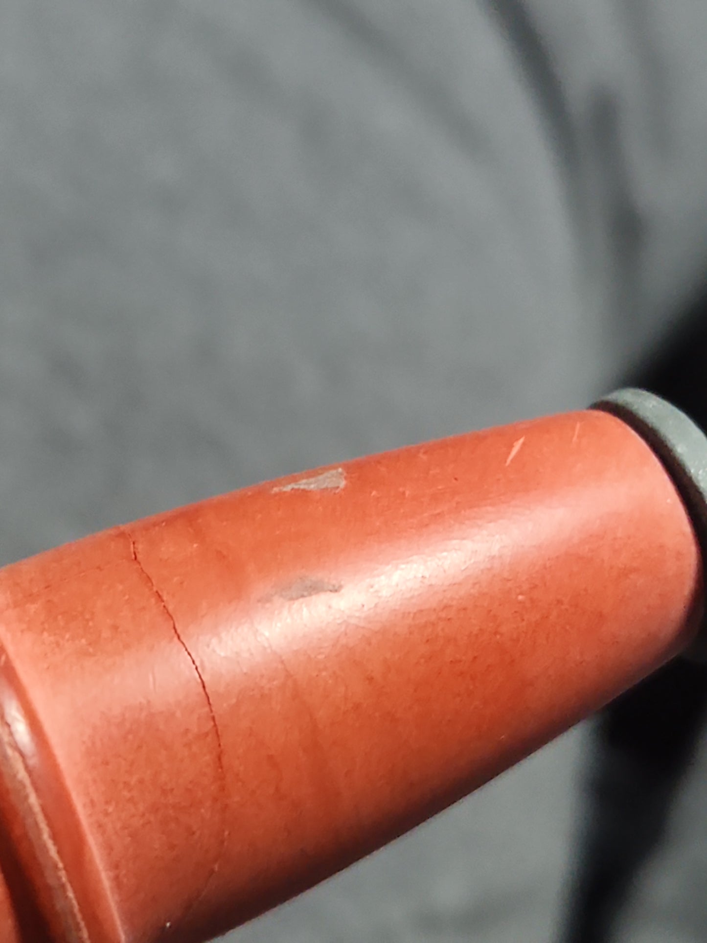 Vintage SuperWhirl Hand Mixer Egg Beater Stainless and Red Bakelite AS IS kit60