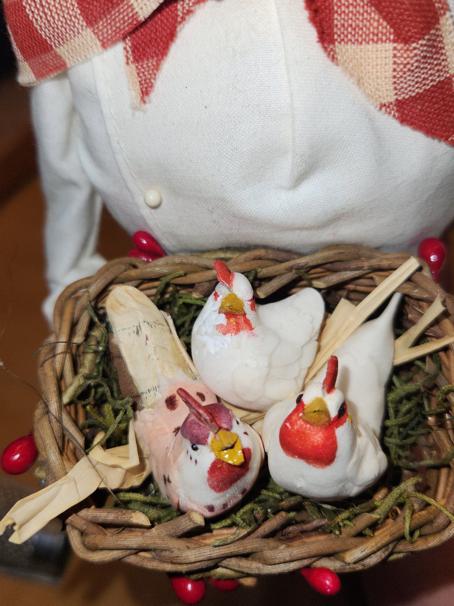 Byers Choice Twelve Days of Christmas Byers Choice Three French Hens 2008 bc2