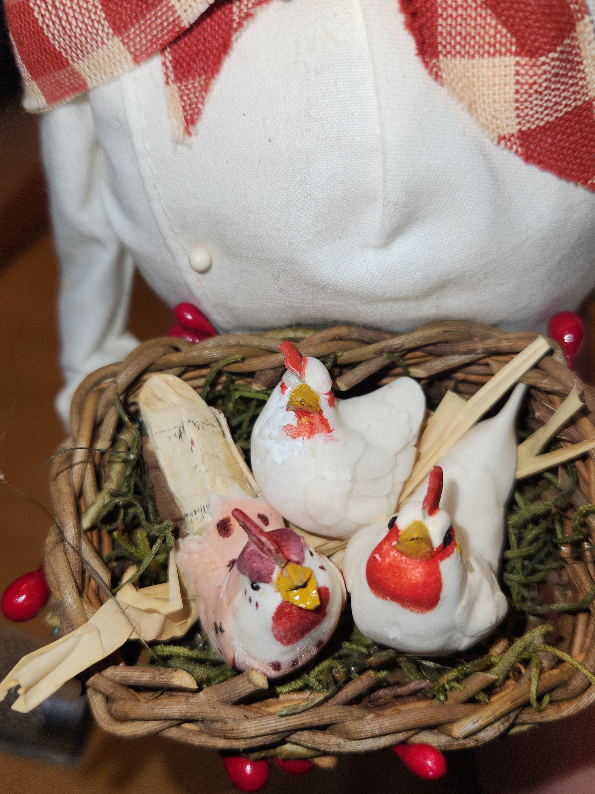 Byers Choice Twelve Days of Christmas Byers Choice Three French Hens 2008 bc2