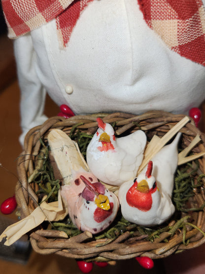 Byers Choice Twelve Days of Christmas Byers Choice Three French Hens 2008 bc2