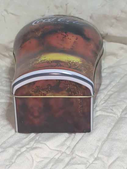 1998 Coca-Cola Coke Glass Shaped Tin cct2