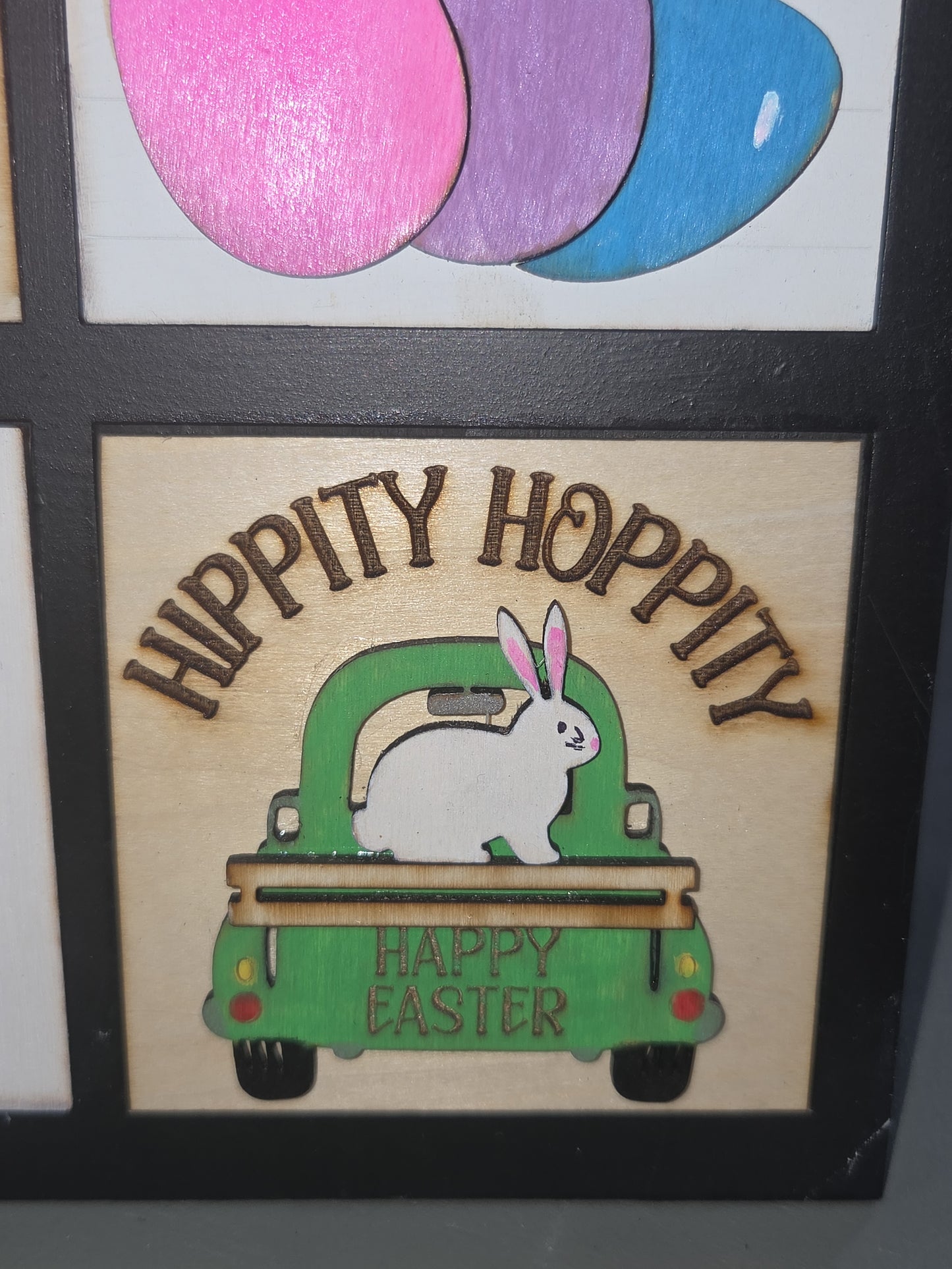 Easter Spring April Insert Kit for Interchangeable Frame Can Fit Arch, Rectangle, or Square Frame FRAMES SOLD SEPARATELY if24