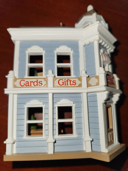 HH1988 Hall's Bro's Card shop Ornament Hallmark Nostalgic Houses. NO BOX