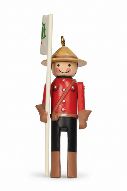 Vintage Hallmark Keepsake Ornament Miniature Clothespin Soldier England Queen's Royal Guard ornament 3rd in Series 1984 hos3