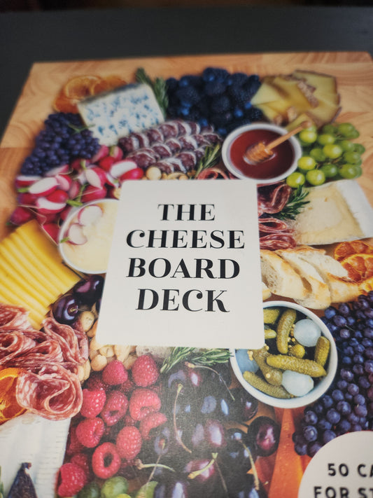 The Cheese Board Deck: 50 Cards For Styling Spreads, Savory & Sweet Meg Quinn bk02
