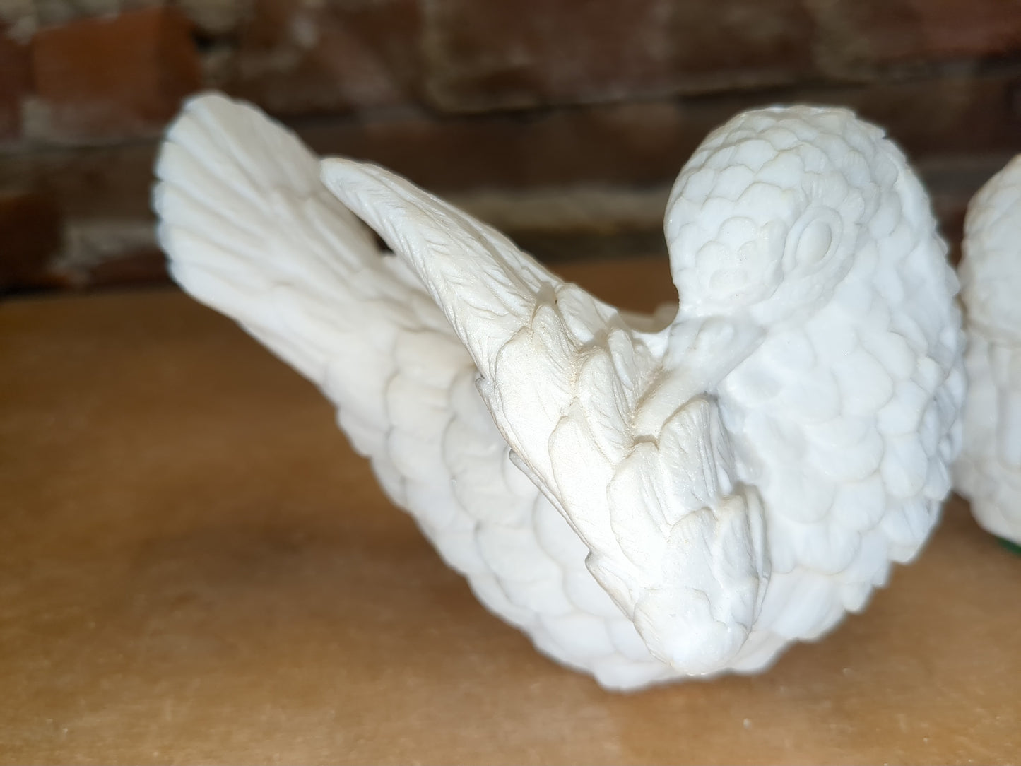 Vintage A. Santini Dove Figurines Made in Italy bf2