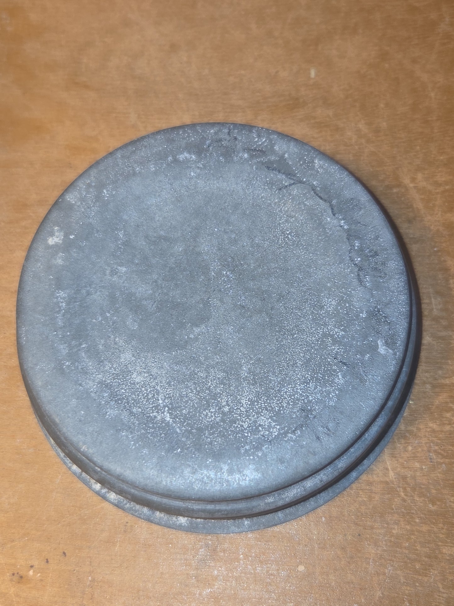 Vintage Mason's Jar Patent Nov 30th 1858 Aqua Glass Zinc Lid jar99