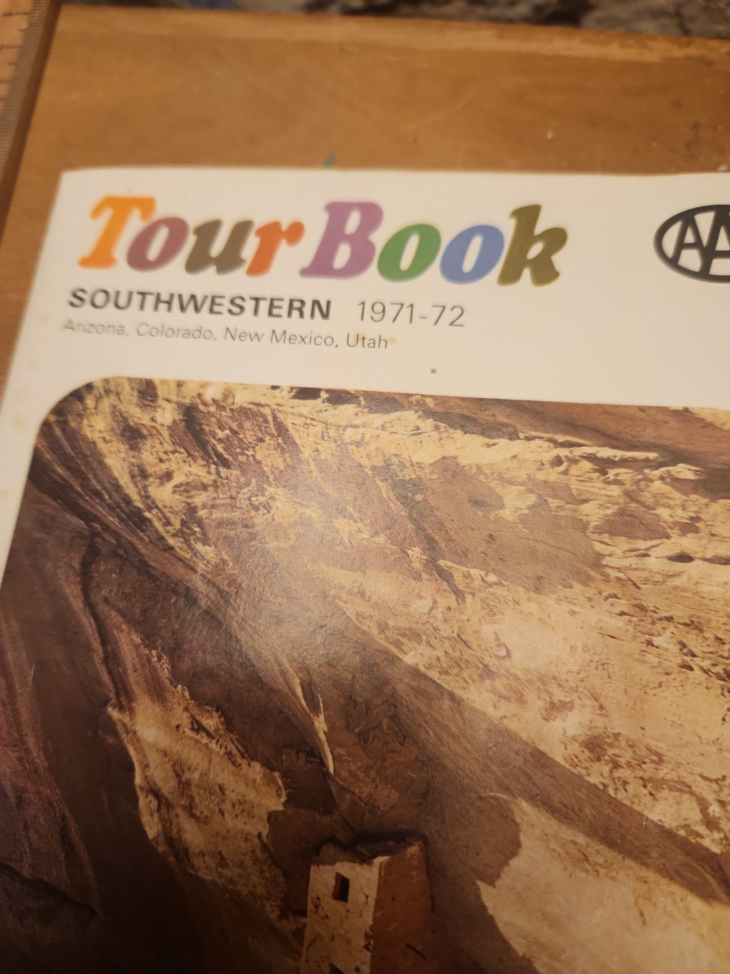 Vintage 1971-1972 AAA Set of 3 Tour Books North Central, Southwestern and South Central AS IS tb1
