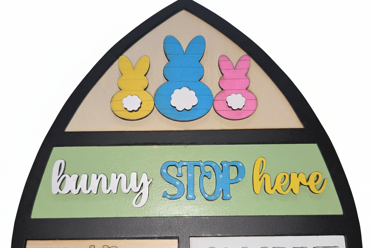 Easter Spring April Insert Kit for Interchangeable Frame Can Fit Arch, Rectangle, or Square Frame FRAMES SOLD SEPARATELY if22