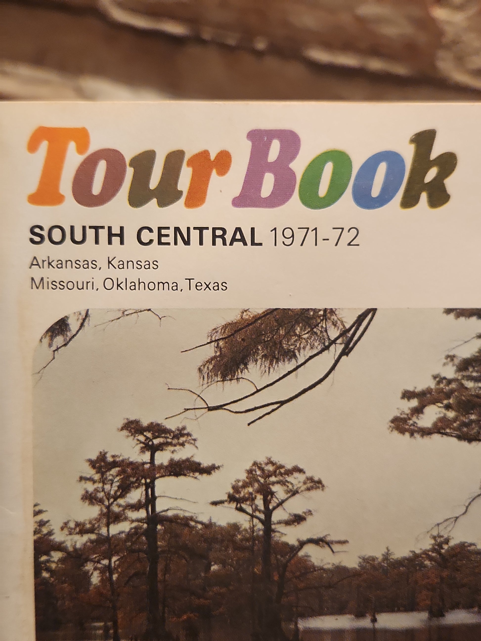 Vintage 1971-1972 AAA Set of 3 Tour Books North Central, Southwestern and South Central AS IS tb1
