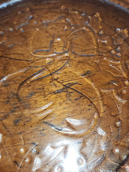 Vintage Anchor Hocking Wreath Platter Design ah7