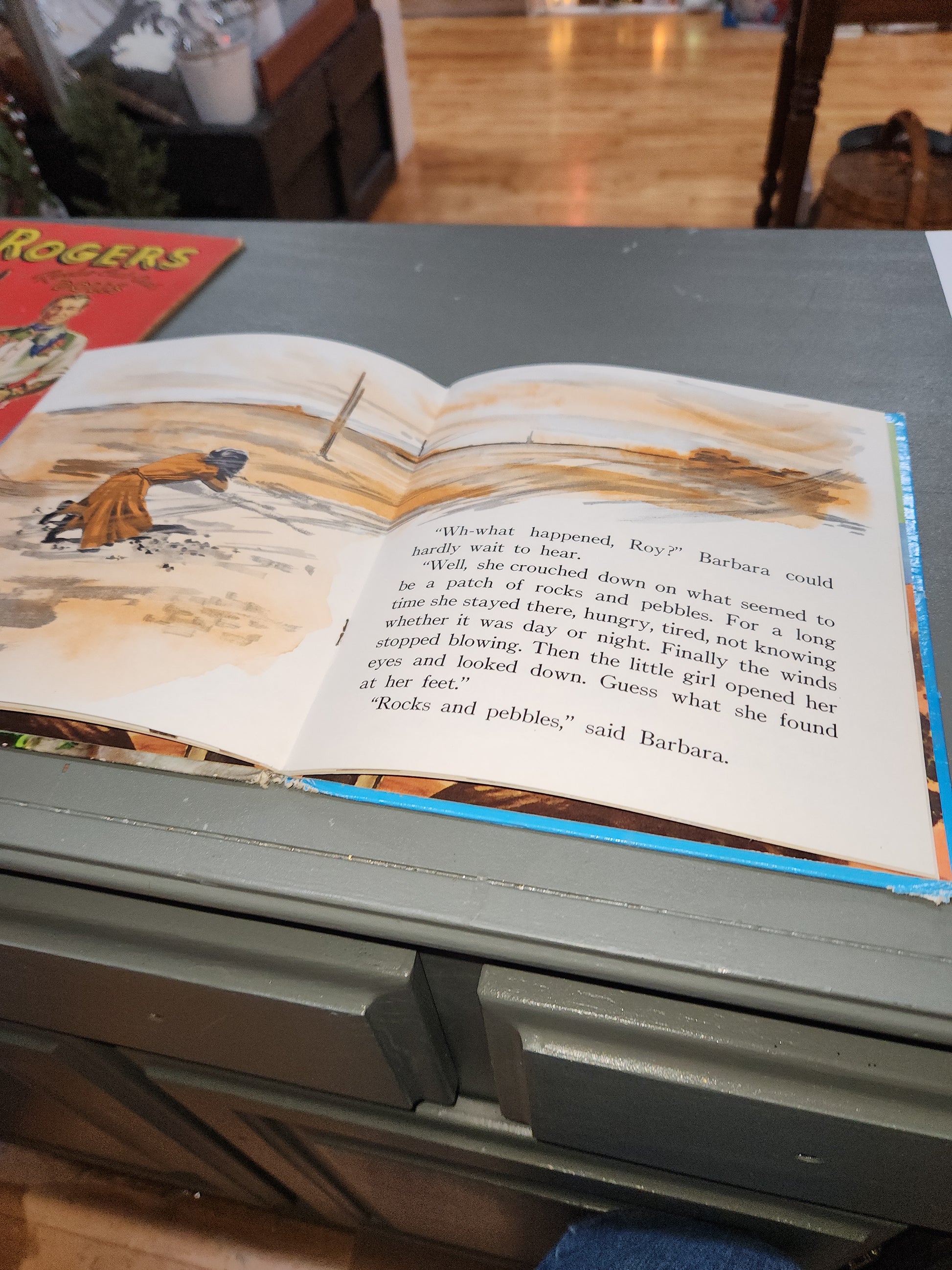 Vintage Roy Roger and the Desert Treasure written by Alice Sankey Illustrated by Paul Souza Whitman Publishing Company 1954