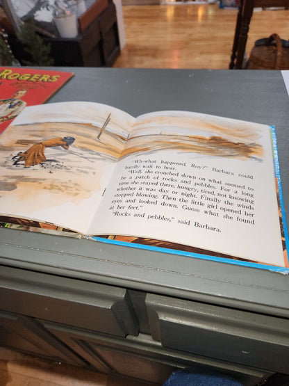 Vintage Roy Roger and the Desert Treasure written by Alice Sankey Illustrated by Paul Souza Whitman Publishing Company 1954