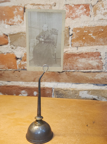 Vintage Metal Small Oil Can oc76