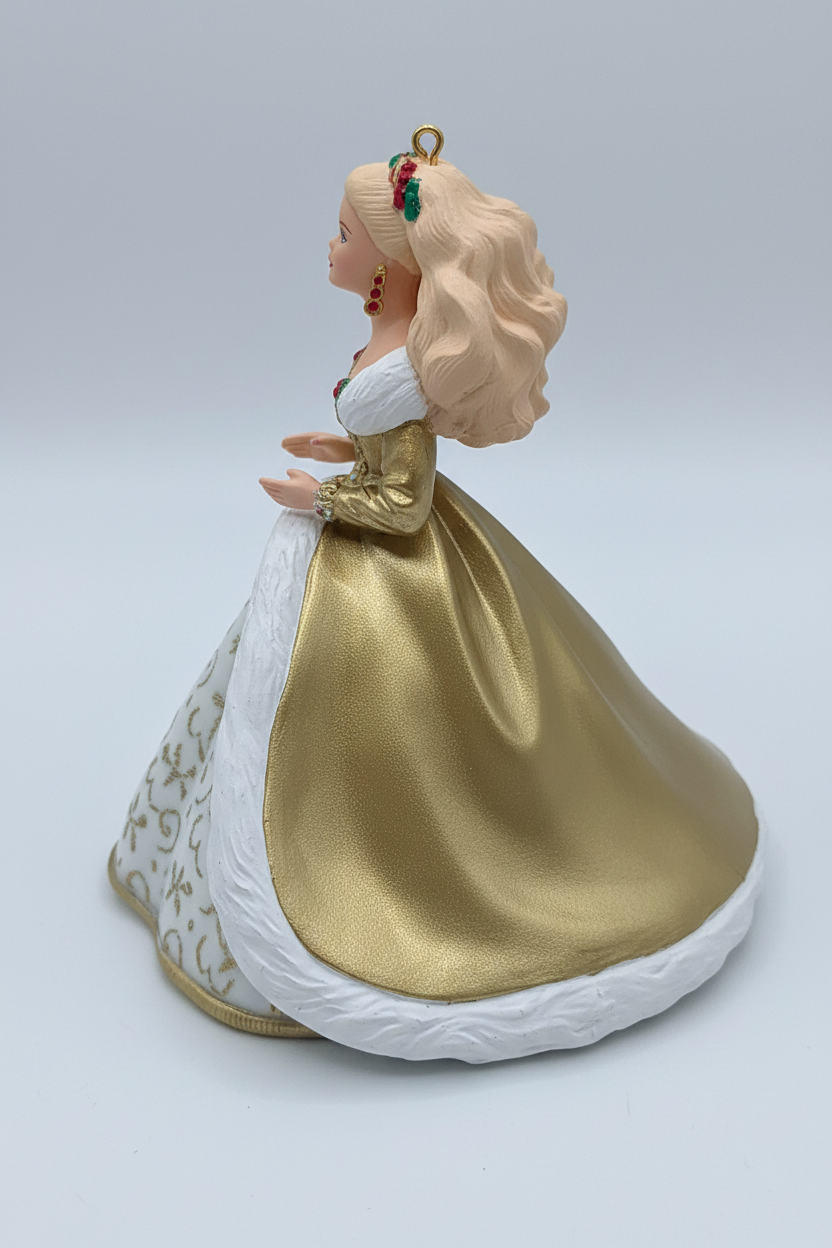 Vintage Hallmark Keepsake Ornament Holiday Barbie 2nd in Holiday BARBIE Series 1994 Hob6