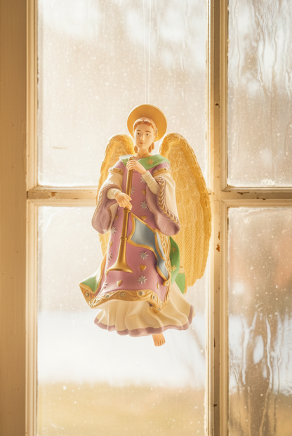 Vintage Hallmark Keepsake Ornament Graceful Glory Angel 2000