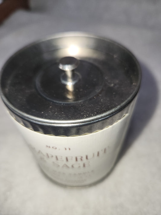 Home Accents Soy Wax Candle 10 oz Grapefruit & Sage gns