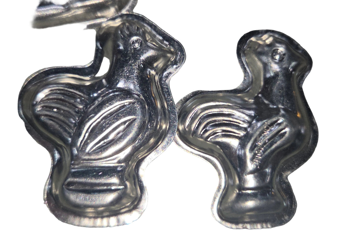 Vintage Animal Mold Chocolate Butter Candy Set of 13 Cat Fish Horse Bunny Frog Sheep Chicken Pelican vm56