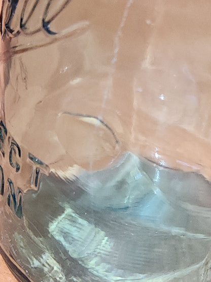 Vintage Ball Perfect Mason Glass Pint Jar #1 Aqua Blue Zinc Ball Lid bl1
