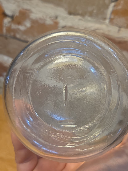 Vintage Quart Jar Ball Perfect Mason Clear Glass Ball Zinc Lid jar05