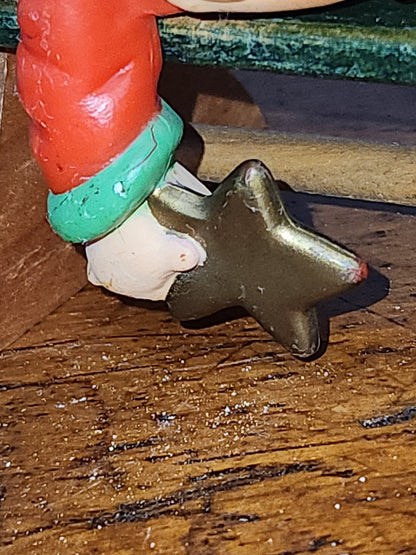 Vintage Hallmark Stocking Holder Angel 1984 sh87