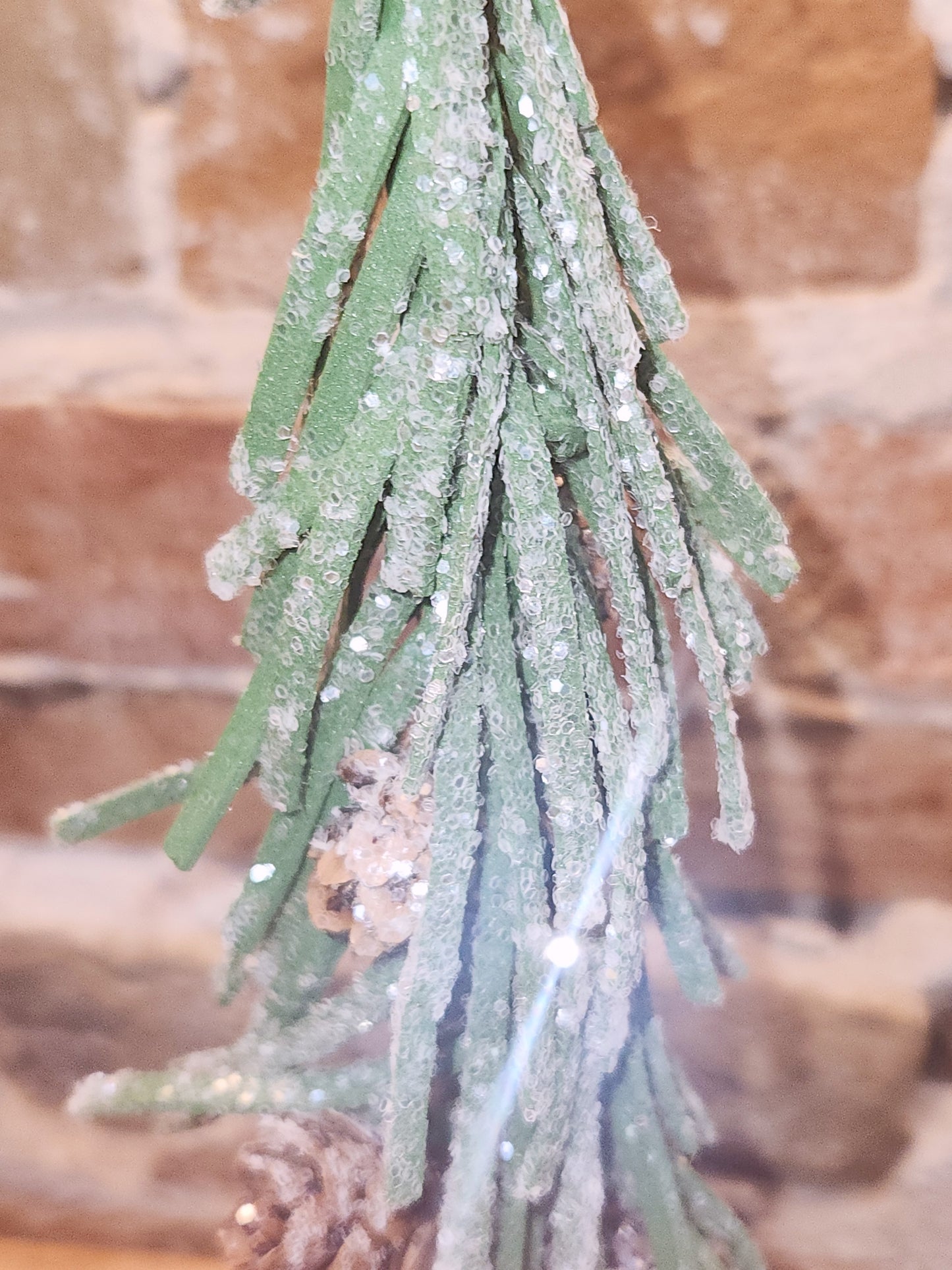Glittered Pinecone Tree, 10 inch