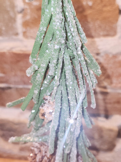 Glittered Pinecone Tree, 10 inch