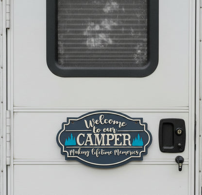 Welcome to our Camper Sign Making Lifetime Memories
