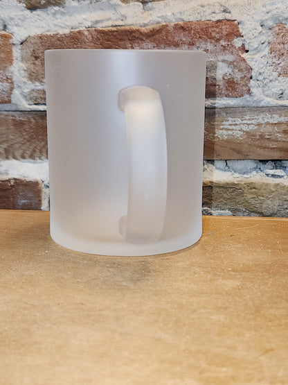 Custom Order 11 oz Mug Frosted Glass