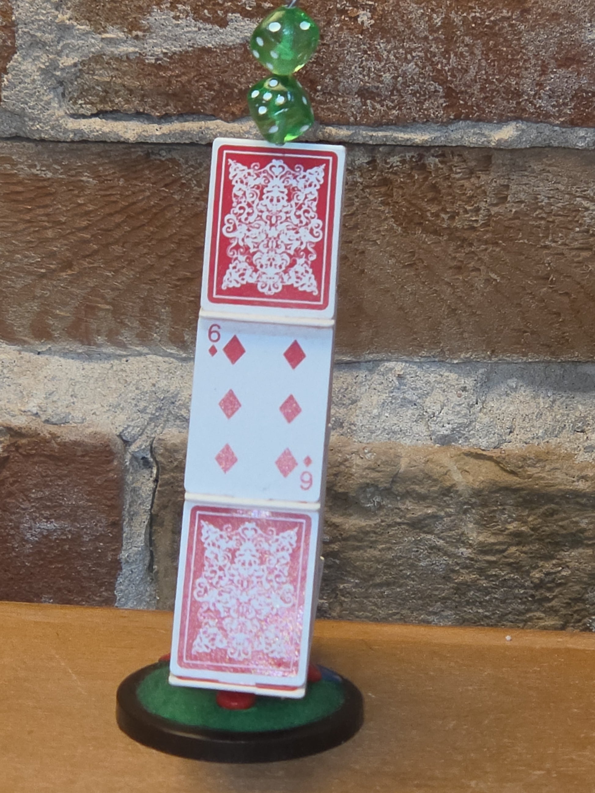 Vintage Keepsake Hallmark Ornament "All In" for Fun! 2006 Playing Cards Poker Chips NO BOX