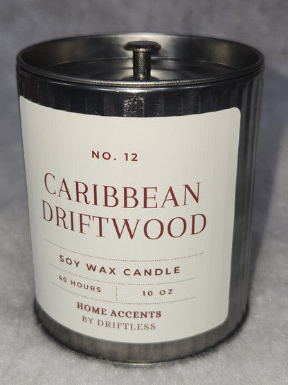 Home Accents Soy Wax Candle 10 oz Carribean Driftwood cdw