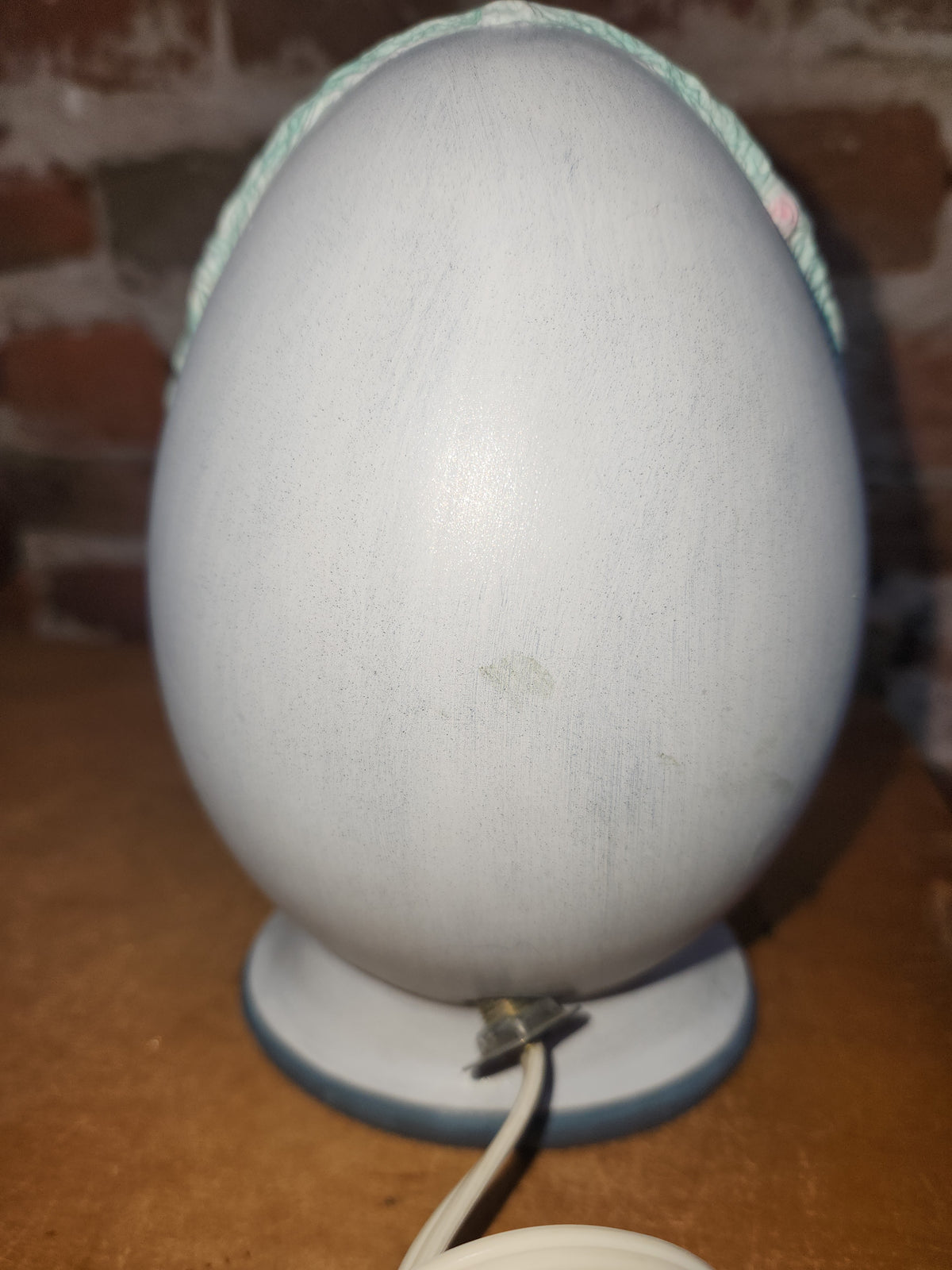Vintage Ceramic Lamp Jesus Crucifixion Night Light