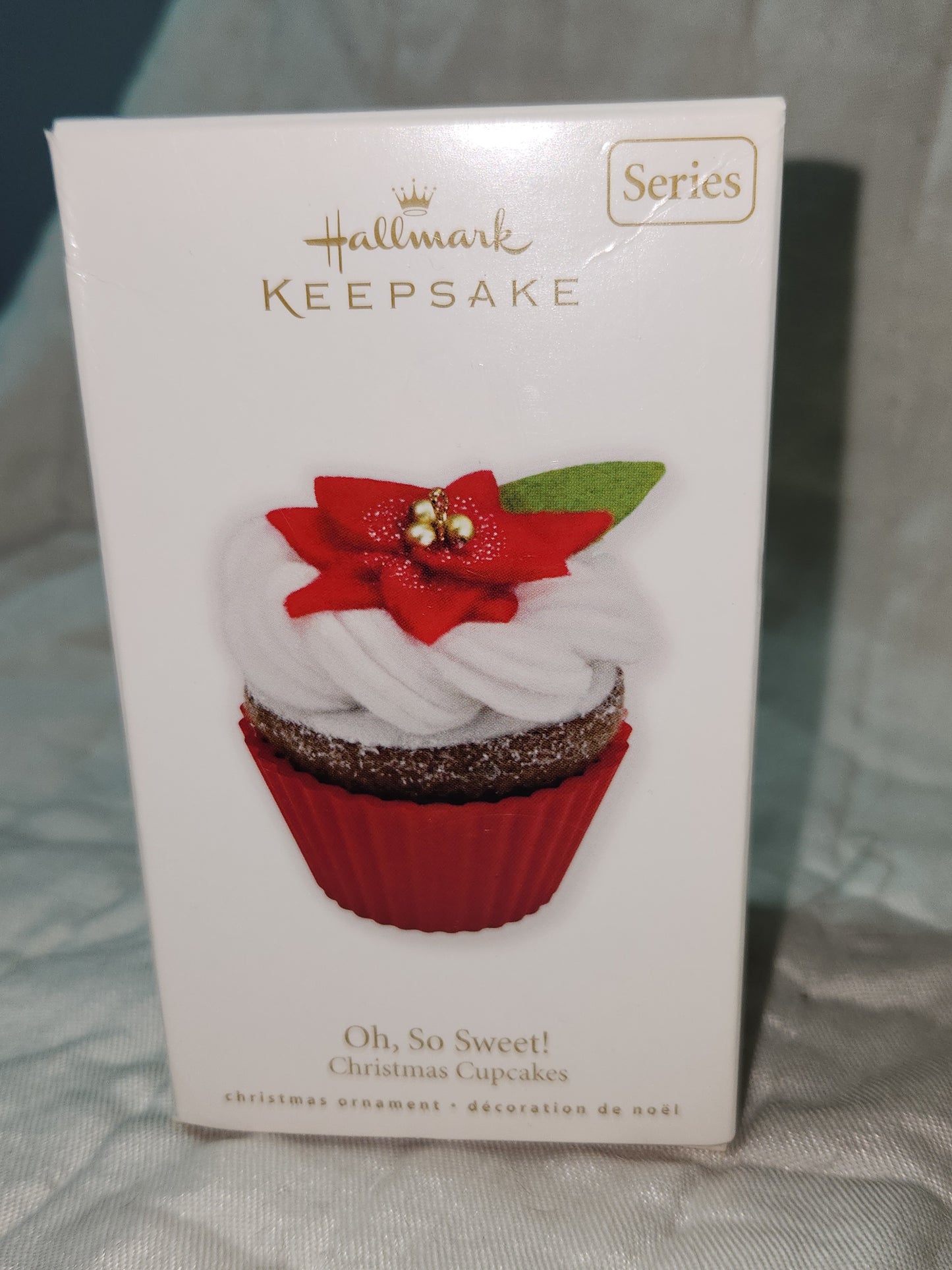 Hallmark Keepsake ornament 2010 Oh So Sweet! Christmas Cupcakes First in Series hoc1