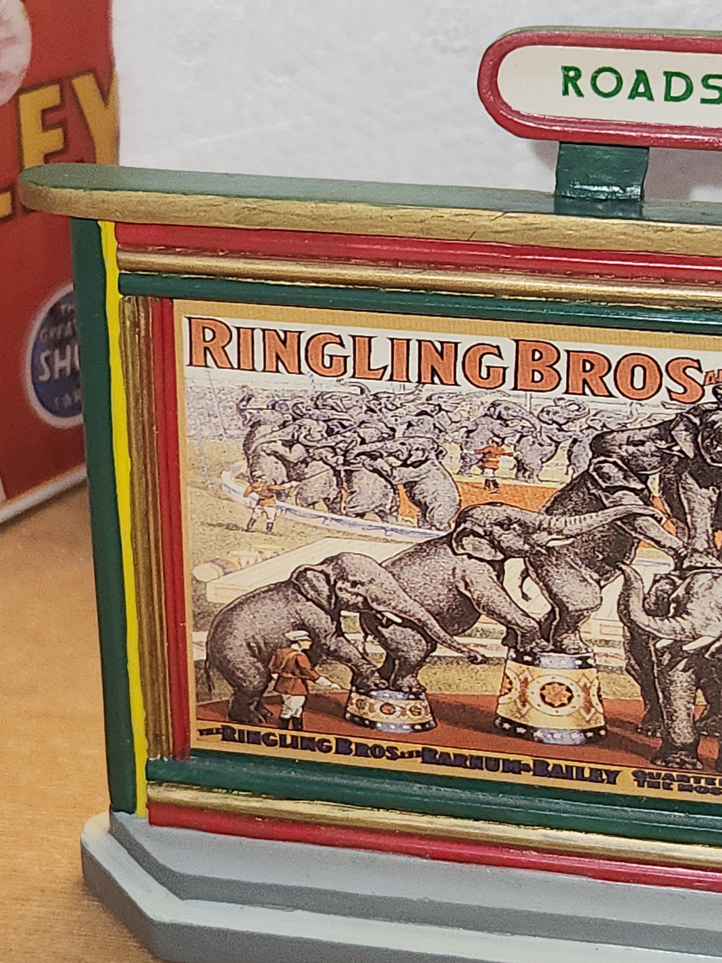 Vintage Lefton Roadside USA Billboards Ringling Brothers Barnum & Bailey #10520 1996 bb7
