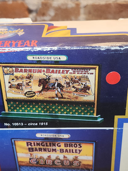 Vintage Lefton Roadside USA Billboards Ringling Brothers Barnum & Bailey #10513 Horse Trainer 1996 bb9