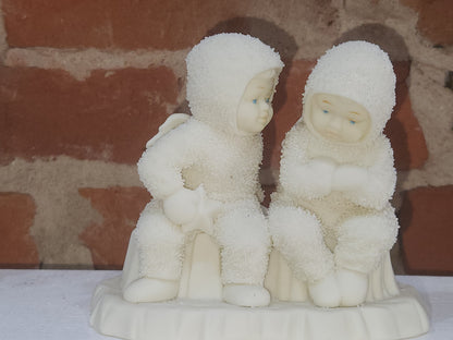 Deptartment 56 Snowbabies "This Will Cheer You Up" #68160 CLEARANCE sb03