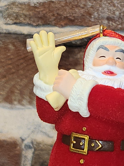 Vintage Hallmark Keepsake Ornament Twas the Night Before Christmas Clement C. Moore 2001 ho801
