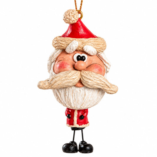 Rough Beard Santa Ornament | Bert Anderson Collection