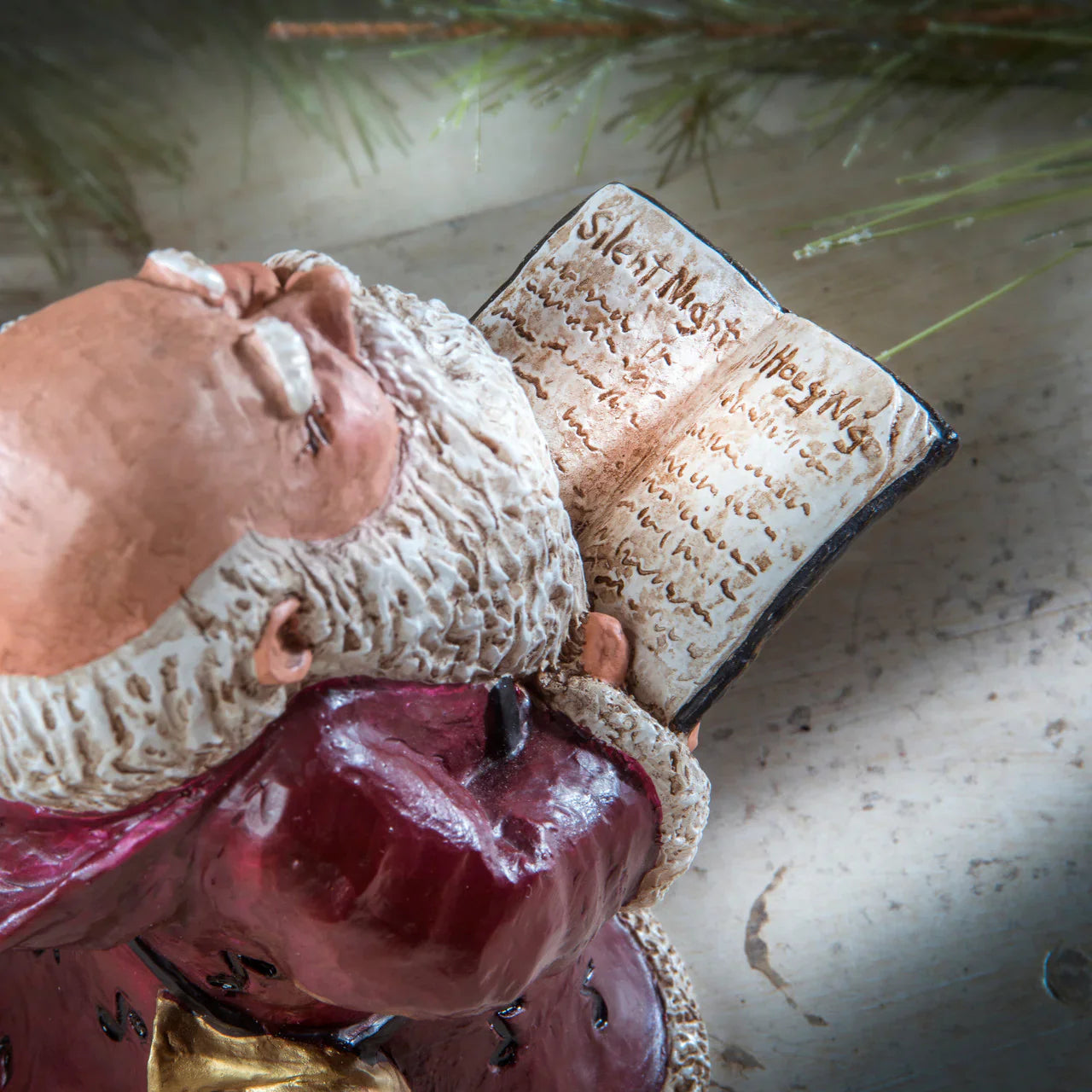 Singing Santa Figurine | Bert Anderson Collection