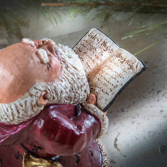 Singing Santa Figurine | Bert Anderson Collection