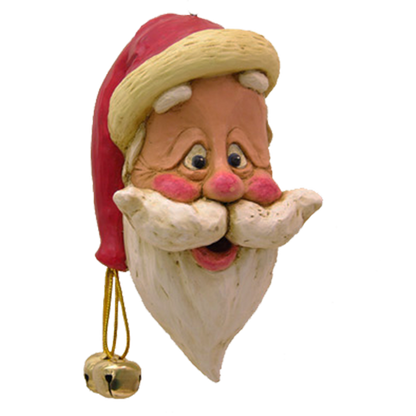 Large Skinny Santa Ornament | Bert Anderson Collection