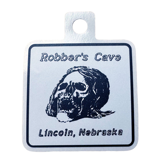 Robber's Cave Sticker | 3.5 x 3.5 | Robber's Cave