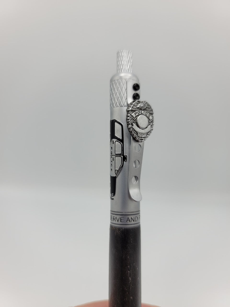 SALE | Police Pen | Dark Stained | Handmade
