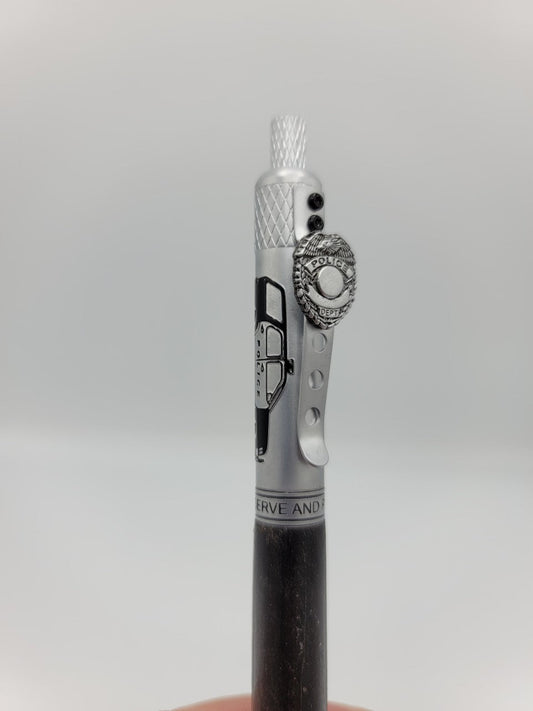 SALE | Police Pen | Dark Stained | Handmade